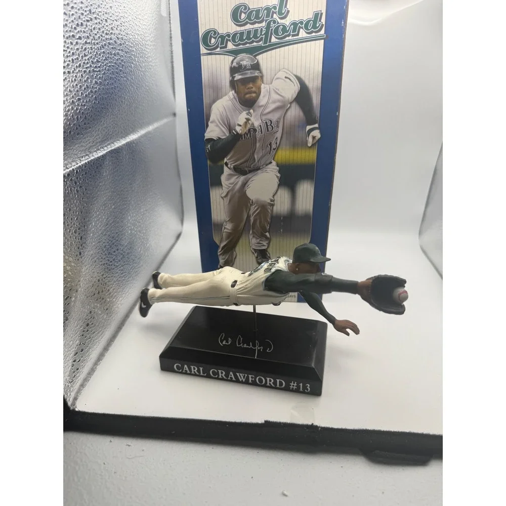 Carl Crawford Tampa Bay Devil Rays Figurine SGA May 13 2006 vs Toronto Blue Jays